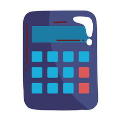 Poster - calculator math icon