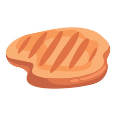 Sticker - meat product beef steak icon