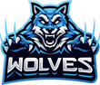 Wolves esport mascot