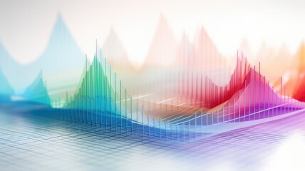 Business and office statistics, numbers and reports. Sales, profit, cost, capital etc. Data analysis, data science concept. 