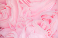 Abstract Background Pink Fabric.