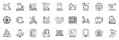© blankstock - Icons pack as Ferris wheel, Online storage and Airport transfer line icons for app include Baggage reclaim, Air balloon, Delivery outline thin icon web set. Web inventory. Vector