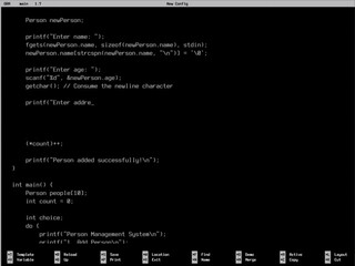 Fototapete - nineties operating system with coding terminal with black background, command lines for programming.