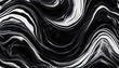 abstrakter fließender Ozean in Marmoroptik schwarz