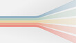 © pancale - abstract retro background with straight lines in pastel colors, vector illustration