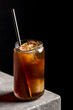 © ADDICTIVE STOCK - Glass of Long Island iced tea alcoholic beverage