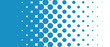 Gepunkteter Hintergrund in blau mit Farbverlauf