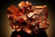 Example of copper ore. Generative AI