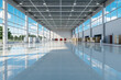 coating floor with self leveling epoxy resin in industry