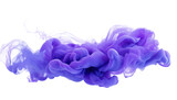 Fototapeta Tulipany - Cloud of Violet Paint