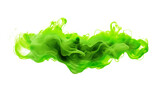Fototapeta Tulipany - Green Paint Cloud