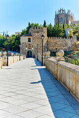 Poster - Castle of Toledo city. Castile and Leon. Spain