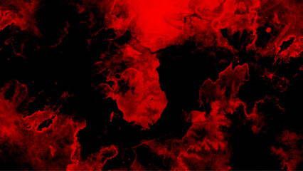 Wall Mural - Dark Red horror scary background. Red textured stone wall background. Black and red rock stone background. Dark red horror scary background. Old wall texture cement black red background.	