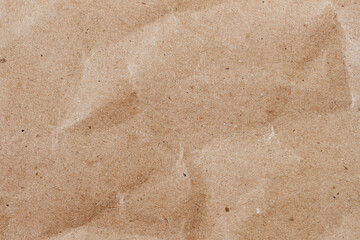 Wall Mural - Kraft Paper texture, background close-up