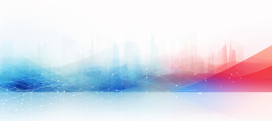 Abstract white background communication technology concept vector background