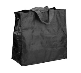 Sticker - Plastic Bag, black plastic shopping bag,