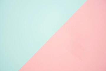 Wall Mural - light pink and light blue paper texture background. cyan sky watercolor paper texture background