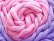 macro image of wool texture in pastel tones