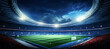 © MUS_GRAPHIC - Soccer football stadium with floodlights