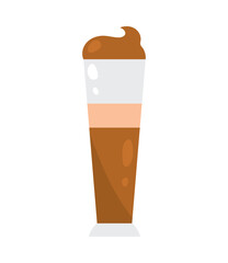 Poster - coffee cup cold icon