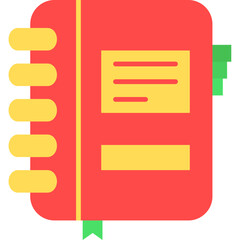 Wall Mural - Notebook Icon