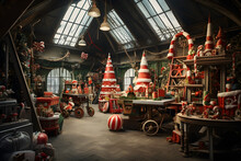 Santas Christmas Workshop Grotto