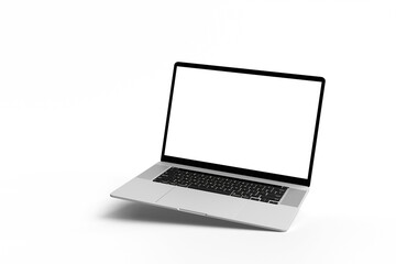 Laptop with transparent for mockup pc illustration png	