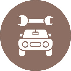 Sticker - Car Service Icon