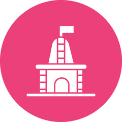 Sticker - Temple Icon