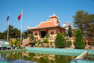 ho chi minh museum is the most famous landmark in nakhon phanom, thailand