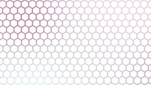Futuristic Colorful Surface Hexagons Tiles. Trendy Simple And Minimal Geometrical Hexagon Background