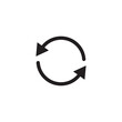 loop icon vector