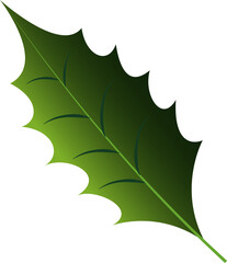 Sticker - Isolated Pin Oak Leaf Background.