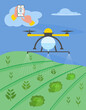 Drone Smart farming Agriculture Farm Robotics