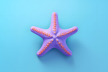 Poster - cute starfish 3d style Made with Generative AI