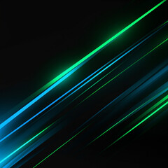 Poster - abstract lines background