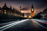 Fototapeta Londyn - big ben at night