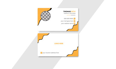 Creative and modern business card template, best layout business card 