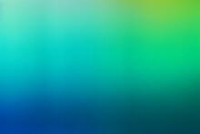 Color Gradient For Backgrounds In The Style Of Light Abstract Blurred Background In Bright Tonality. Blue, Green Colors.