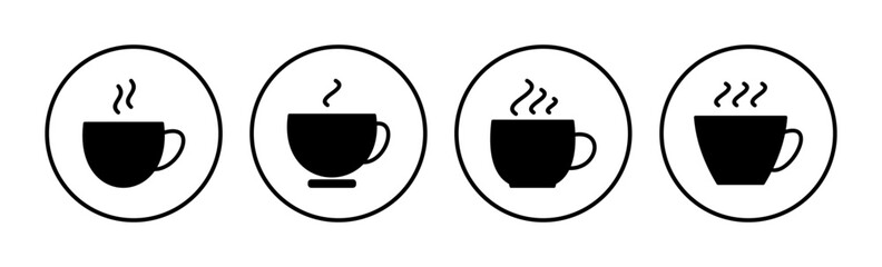 Wall Mural - Cup coffee icon vector. coffee cup icon. mug