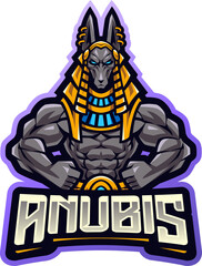 Wall Mural - Anubis esport mascot