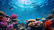 Explore the mesmerizing underwater world ai generated