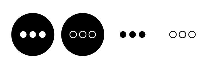 Menu Icon set. web menu icon. hamburger menu symbol