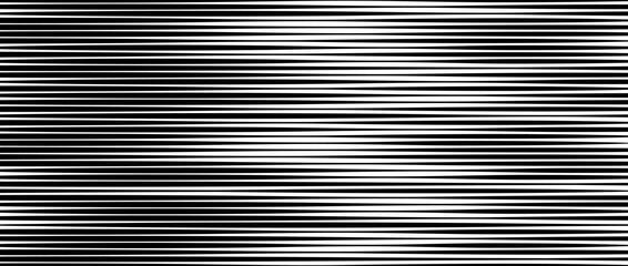 Wall Mural - random linear pattern. white tv noise pattern. black and white horizontal irregular lines background