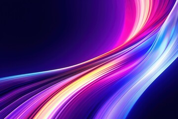 abstract futuristic background with pink blue glowing neon moving high speed wave lines and bokeh lights. Data transfer concept Fantastic wallpaper