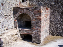 Ancient Roman Bread Making Oven, Italy