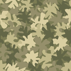 Wall Mural - Camouflage seamless pattern background masking camo repeat print