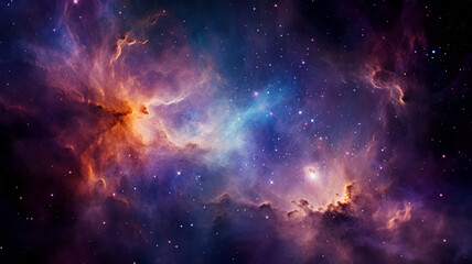 a mesmerizing display of cosmic beauty, ai generative.