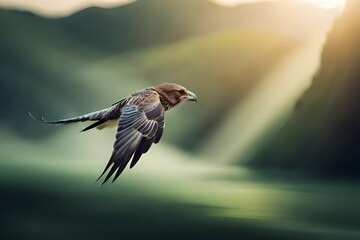 Poster - red tailed hawk