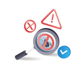 Poster - Search for malware viruses
